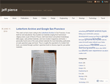 Tablet Screenshot of jeffpierce.org